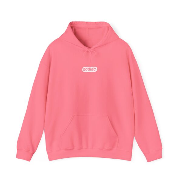 zodiac box logo - Black Light Hoodie - Image 6