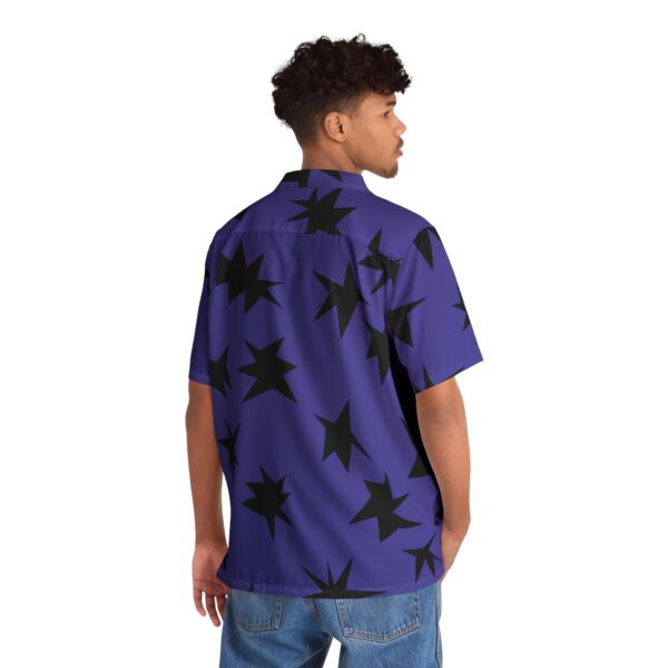 the croc (blue) - Hawaiian Shirt - Image 4