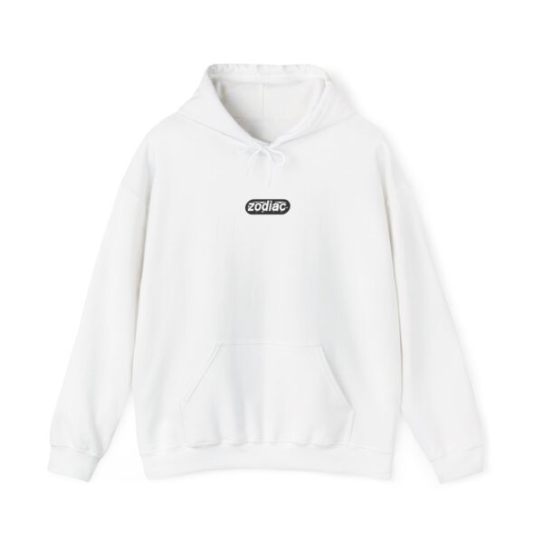 zodiac box logo - Black Light Hoodie - Image 4