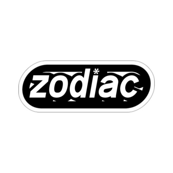 zodiac logo sticker