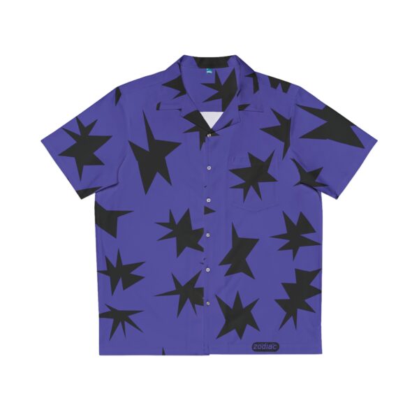 the croc (blue) - Hawaiian Shirt