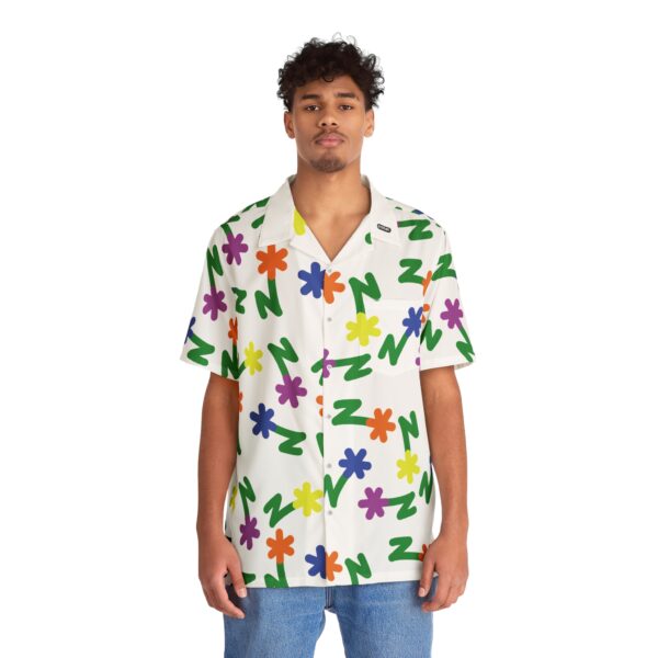 z*flower - Hawaiian Shirt - Image 3